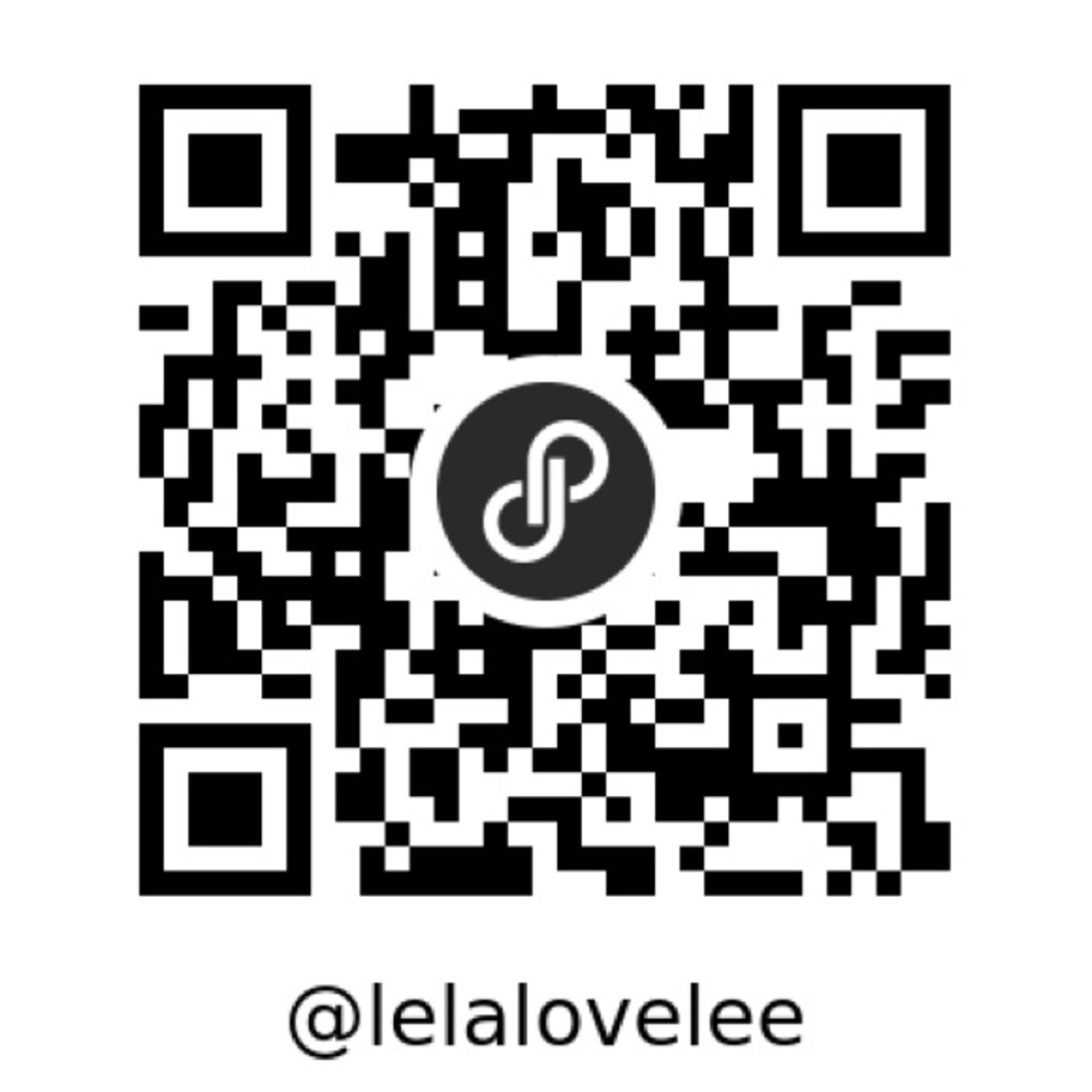 QR Code for @lelalovelee